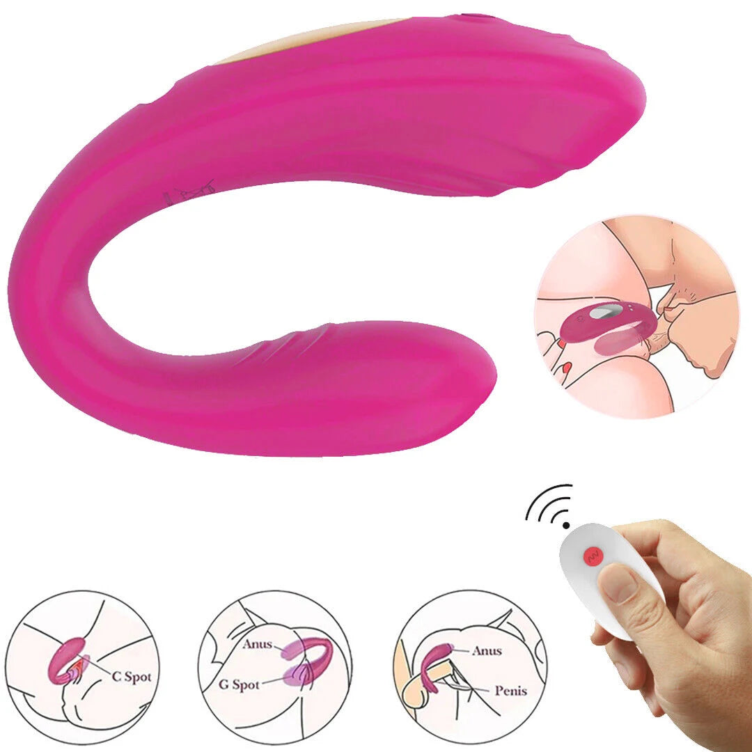 Sextoy adulte pour femmes : godemichet vibrant, double pénétration, stimulation vaginale et clitoridienne, point G, jouet sexuel pour couples.