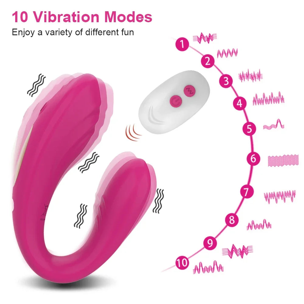Sextoy adulte pour femmes : godemichet vibrant, double pénétration, stimulation vaginale et clitoridienne, point G, jouet sexuel pour couples.