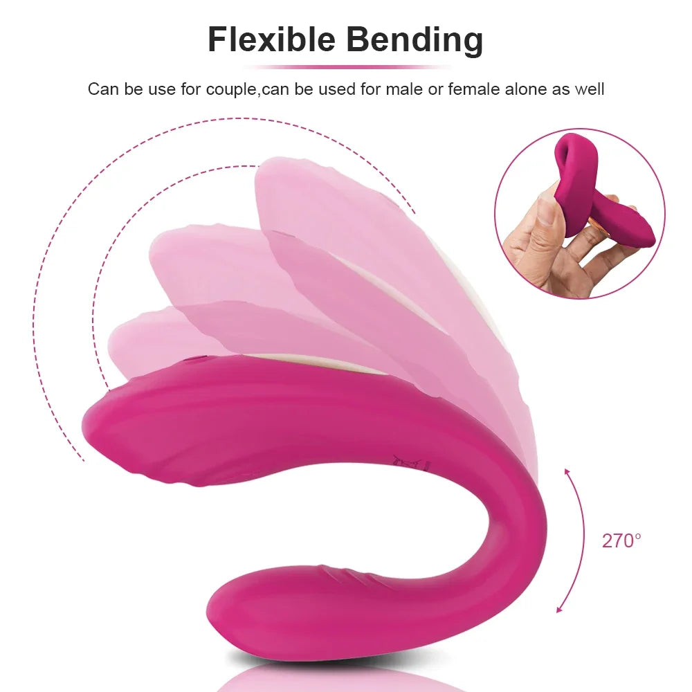 Sextoy adulte pour femmes : godemichet vibrant, double pénétration, stimulation vaginale et clitoridienne, point G, jouet sexuel pour couples.